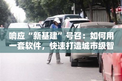 响应新基建号召如何用一套软件,打造城市级智慧停车标杆项目 响应新基建号召如何用一套软件,打造城市级智慧停车标杆项目